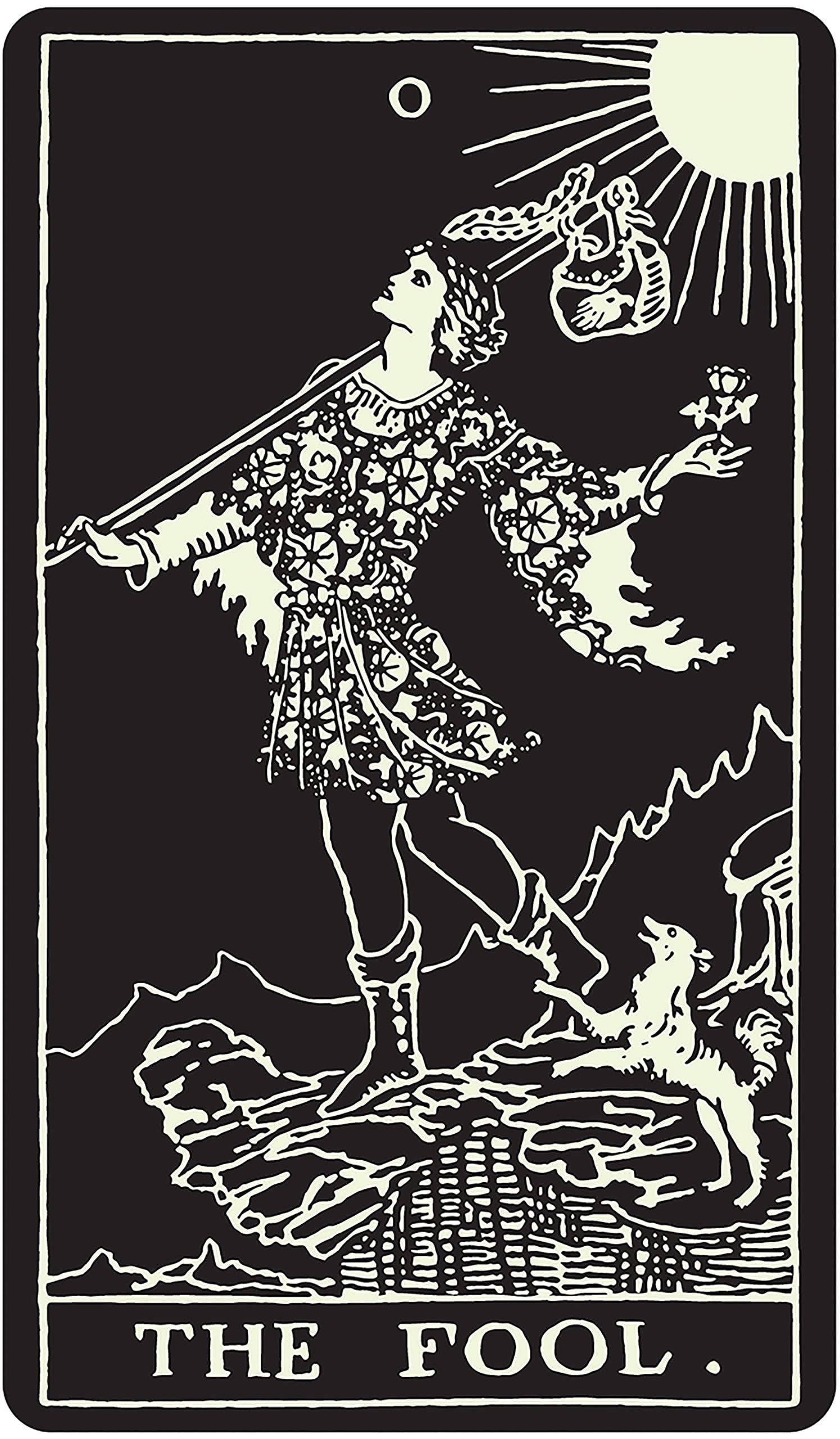 Glow in the Dark Tarot Deck Original Fully Licensed Authentic Tarot Includes a