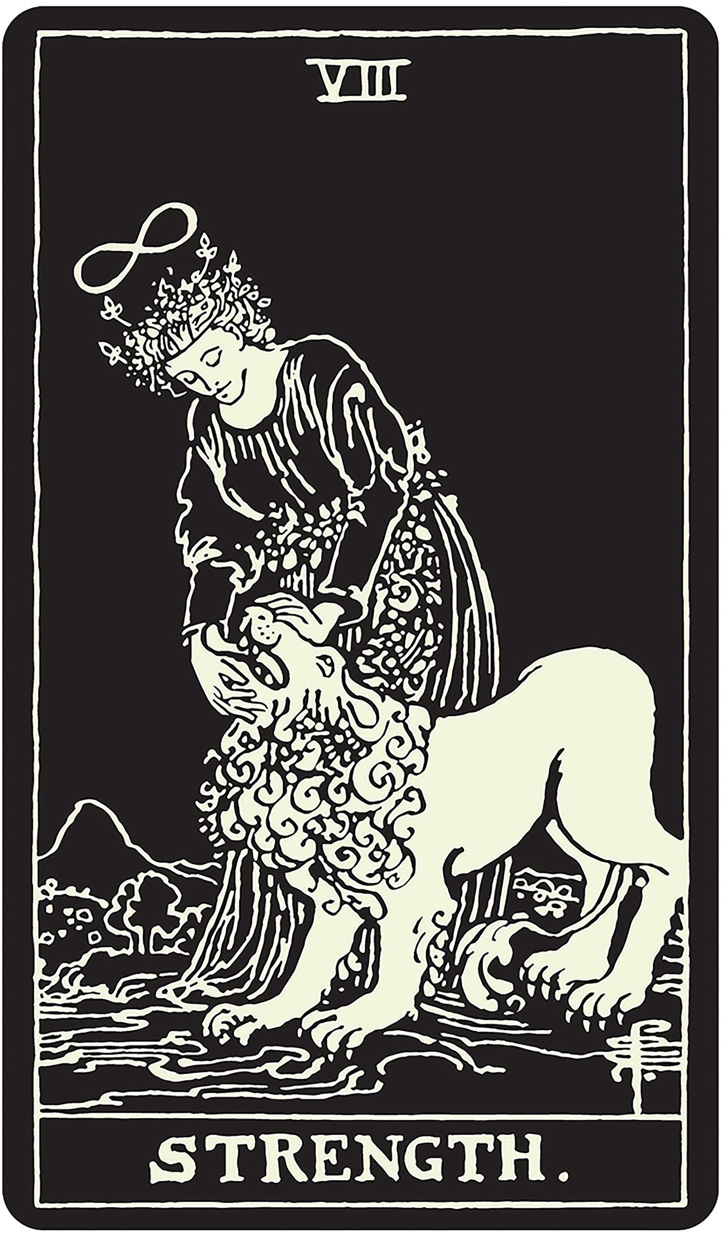 Glow in the Dark Tarot Deck Original Fully Licensed Authentic Tarot Includes a