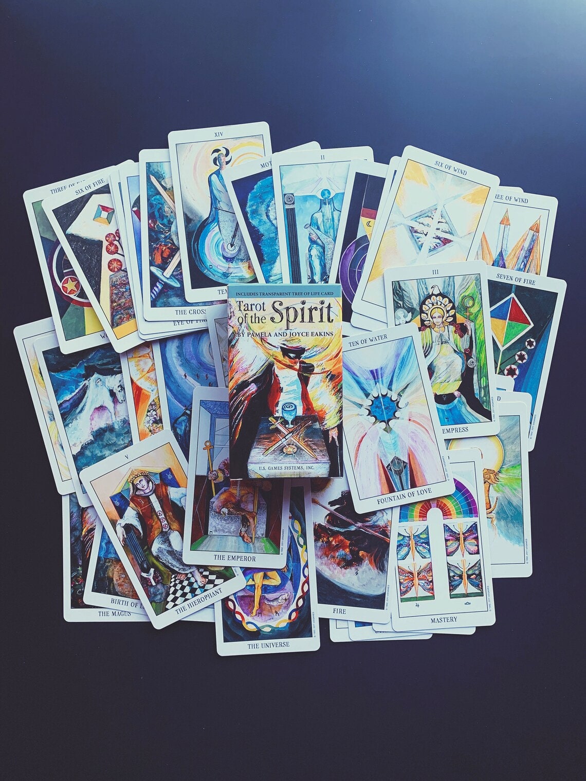 Tarot of the Spirit Tarot Card Deck by Pamela Eakins and Joyce Eakins Authentic