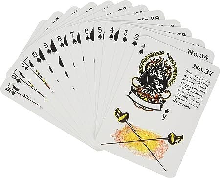 Gypsy Witch Fortune Telling Playing Card with instructions Original Fully Licensed Authentic Tarot Game Gift Home Decor Birthday Distractio
