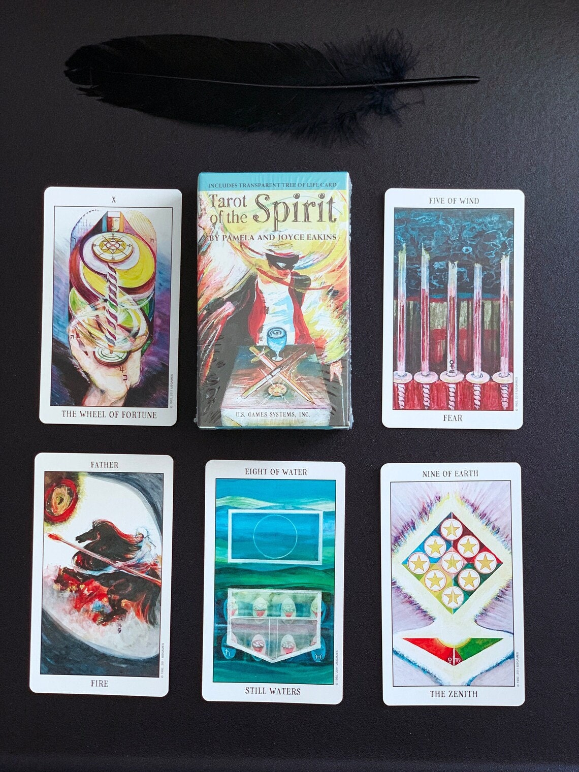 Tarot of the Spirit Tarot Card Deck by Pamela Eakins and Joyce Eakins Authentic