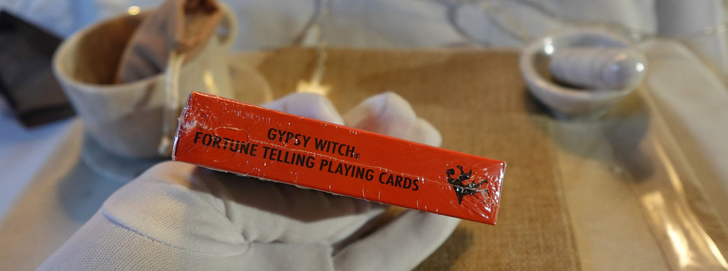 Gypsy Witch Fortune Telling Playing Card with instructions Original Fully Licensed Authentic Tarot Game Gift Home Decor Birthday Distractio