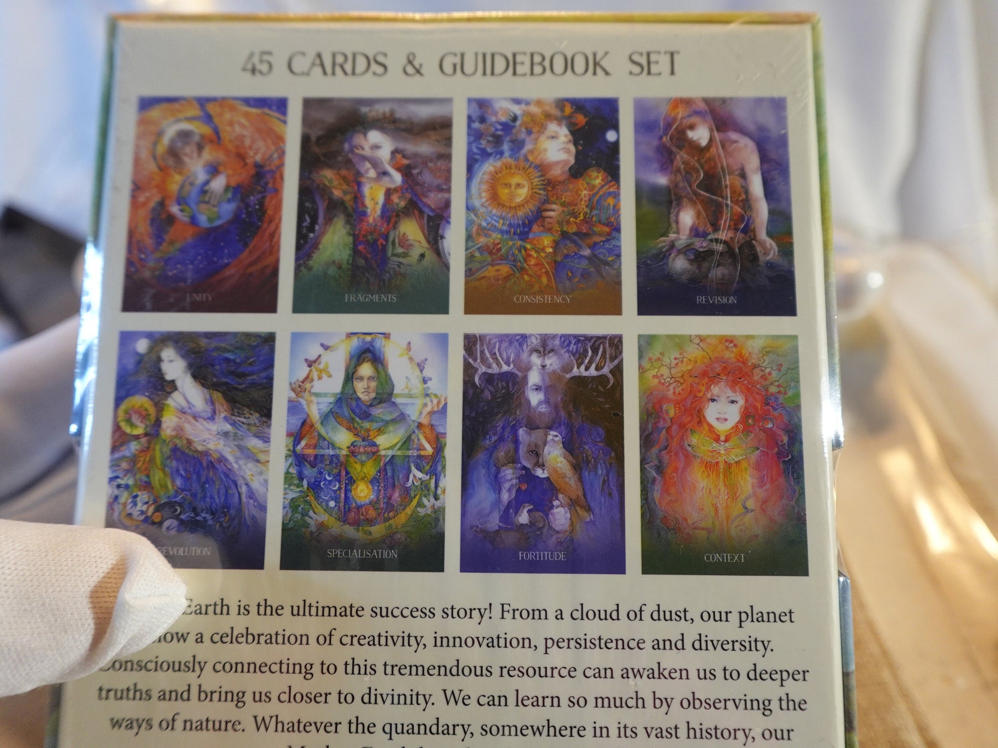 The Crystal Power Tarot Deck 78 card deck and 64-page book Fully Licensed Home Decor Christmas Xmas Gift Birthday