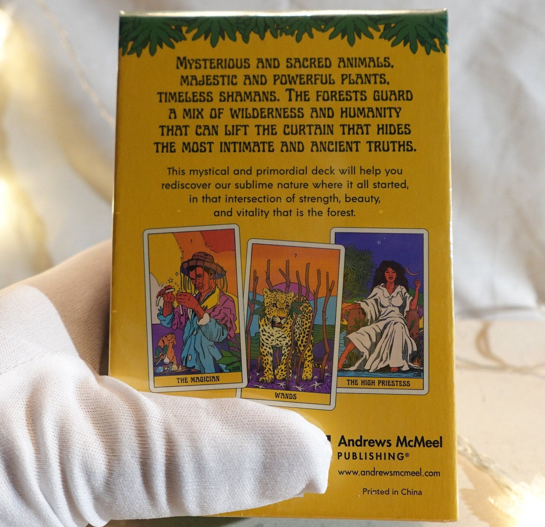 Mystical Forest Tarot 78 Card Deck and Guidebook Cards Quality and Fully Licensed Birthday Christmas Xmas Gift Home Decor Meditation Gift