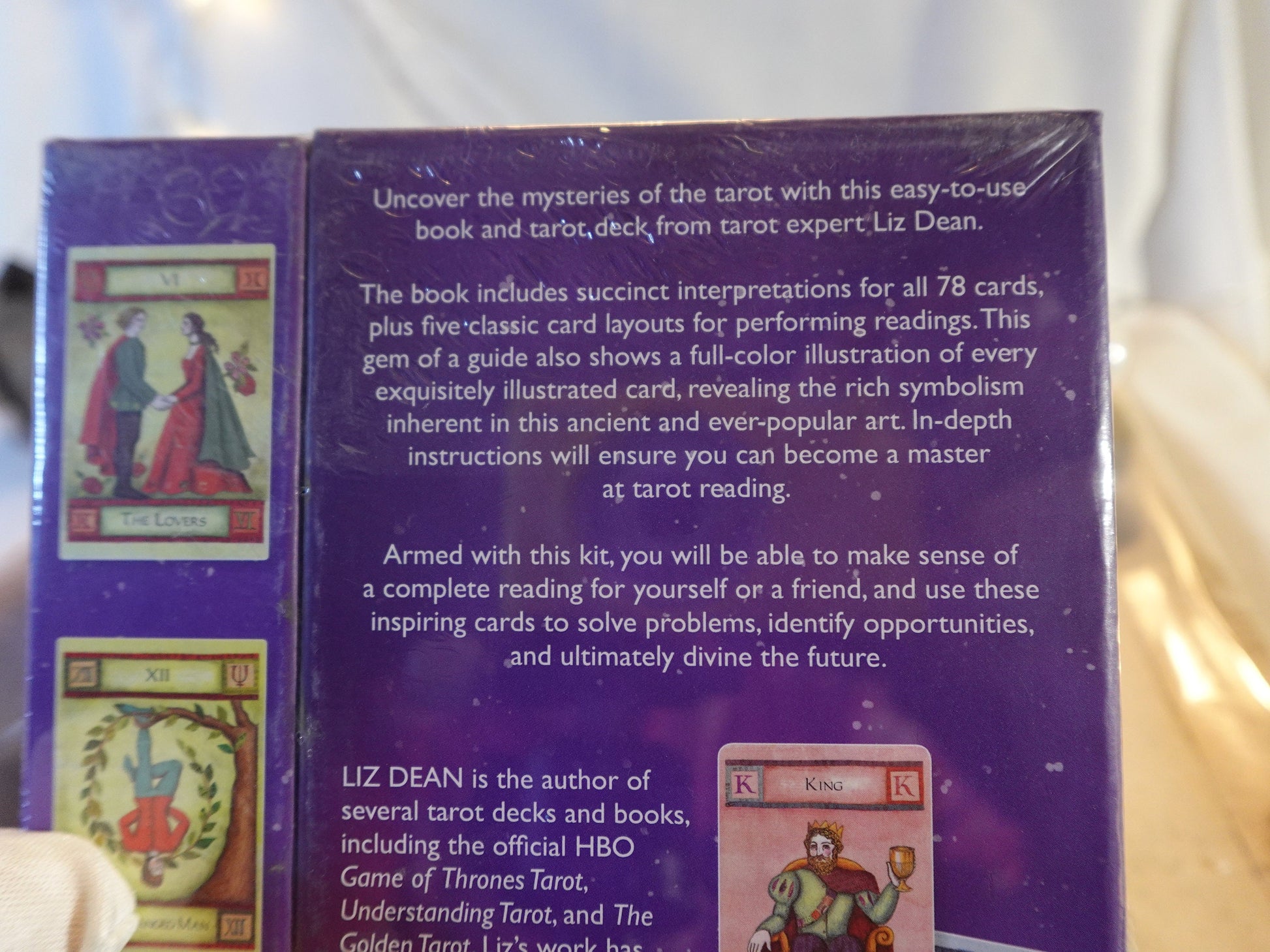 The Magic of Tarot Deck by Liz Dean 78 card Original Fully Licensed Birthday Christmas Xmas Gift Home Decor
