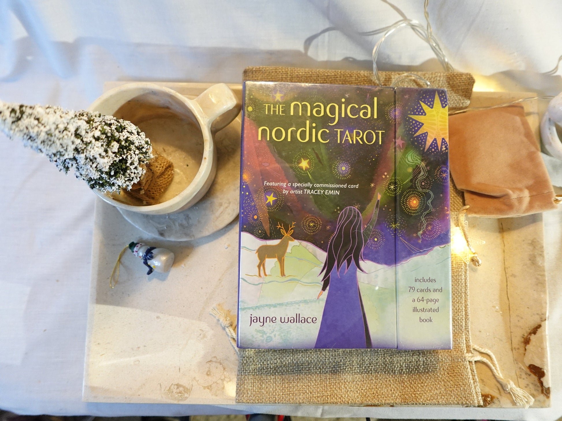 The Magical Nordic Tarot Includes a full deck of 78 cards Home Decor Christmas Xmas Gift Tarot Deck