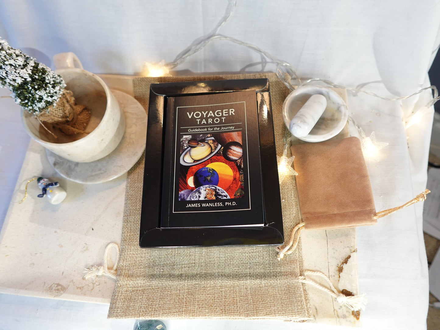 Voyager Deck with 177 Page Guidebook Original Fully Licensed Authentic Tarot original and fully licensed by James Wanless Tarot Game Xmas