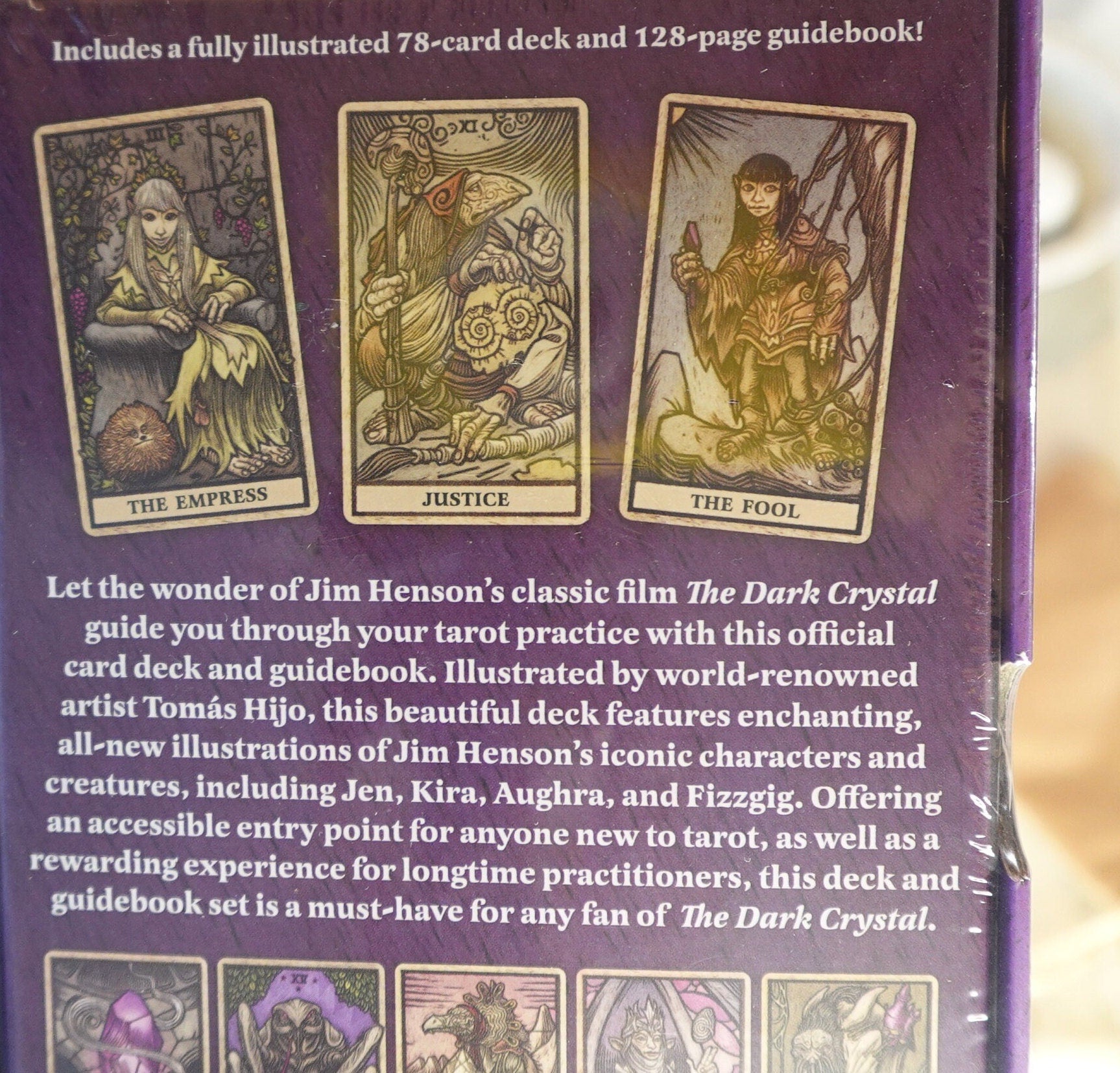 The Dark Crystal Tarot Deck By Jim Henson 78 card Original Fully Licensed Artwork Gift Birthday Christmas Tarot Card Game