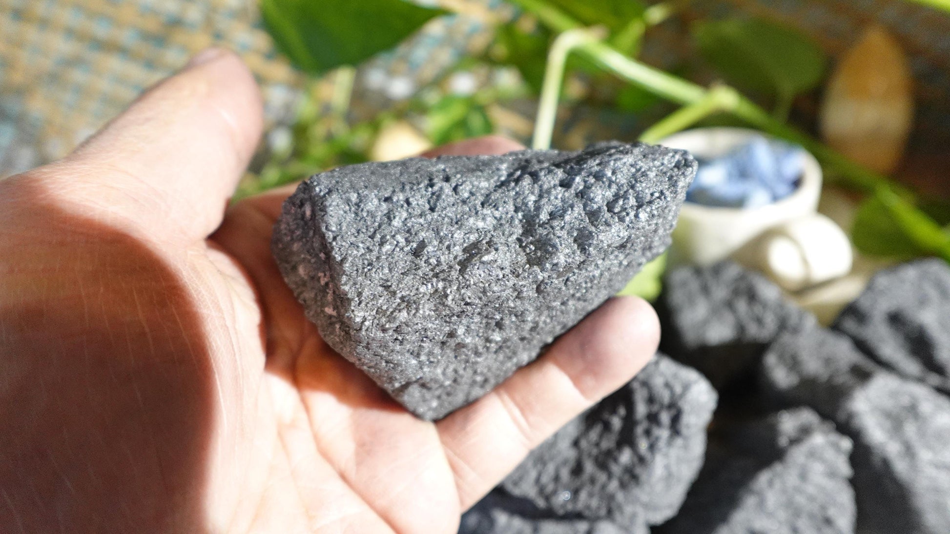 Raw Rare Carbon Shungite Crystals Untreated Anxiety Home Decor Wholesale minerals School Christmas Xmas Home Decor Craft
