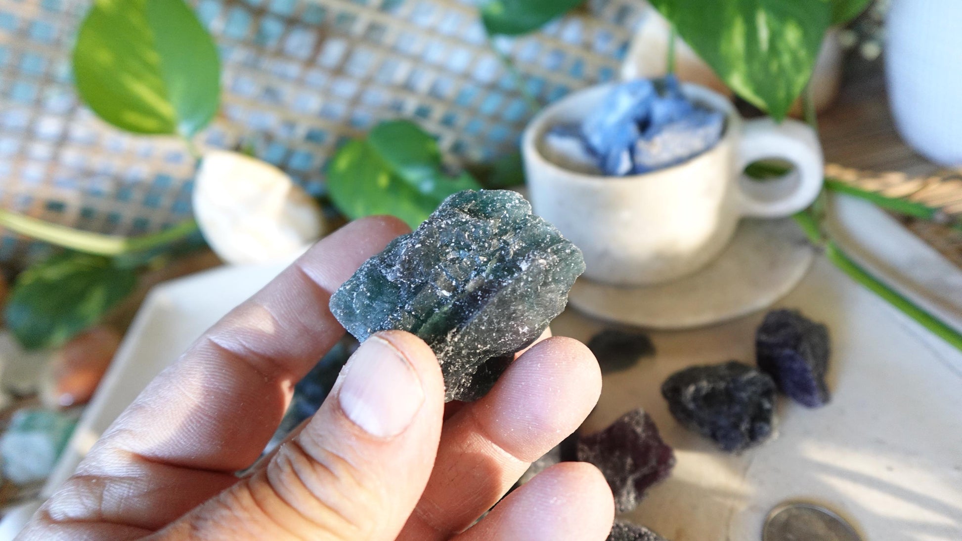 Natural Raw Rainbow Fluorite Crystals Untreated Stones Arts Home Decor Wholesale minerals School Christmas Xmas Home Decor Gift Craft