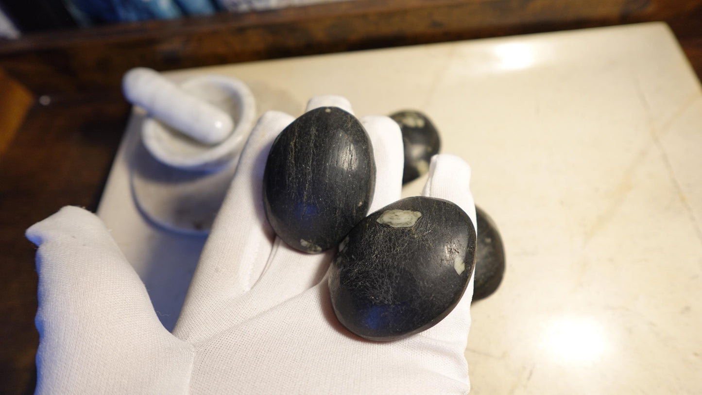 Peony Jade Palm Stone Natural Crystal Polished Worry Stone Home Decor Anxiety Pocket Distraction Meditation Gift Birthday Christmas