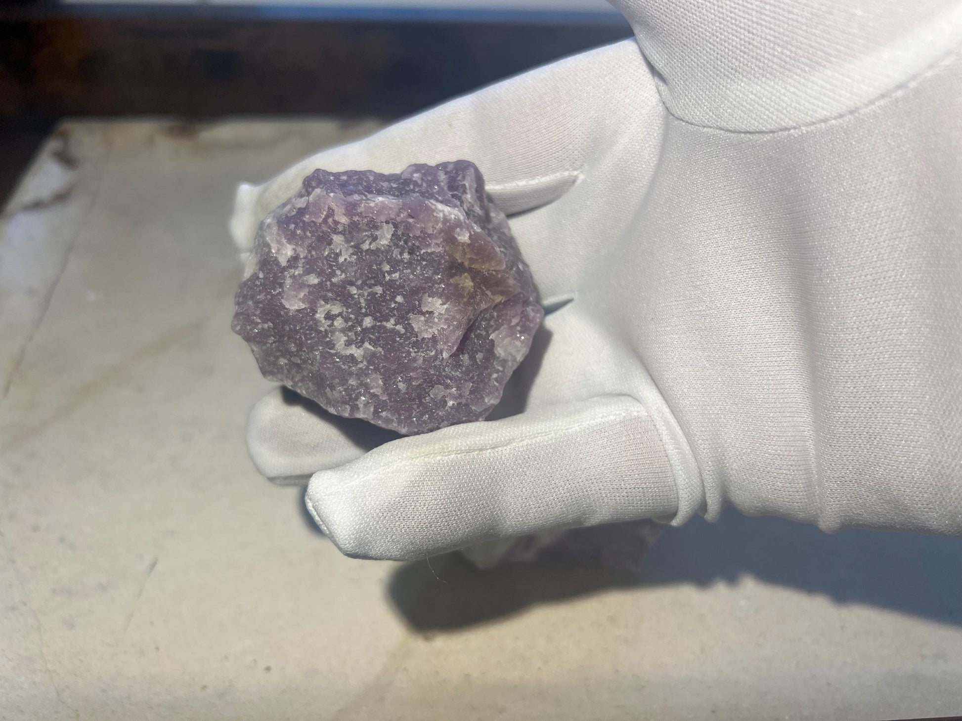 Raw Purple Kunzite Crystal Home Decor Pocket Anxiety Worry Chakra Stress Relief Stress Christmas Xmas Gift Collection Meditation Tarot