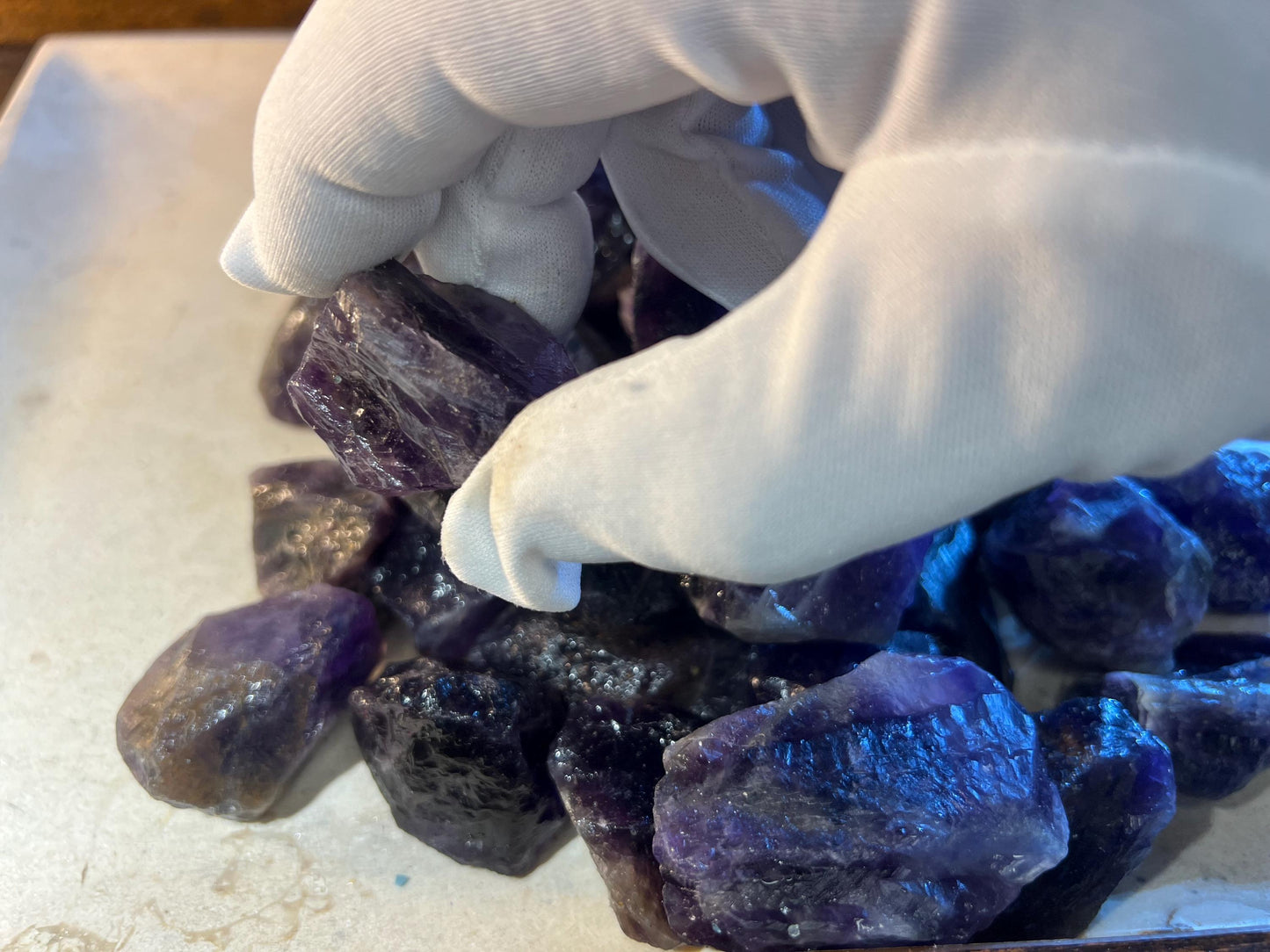 Raw Austrian Amethyst Crystals Untreated Anxiety Home Decor Wholesale minerals School Christmas Xmas Home Decor Craft Meditation Gift Craft