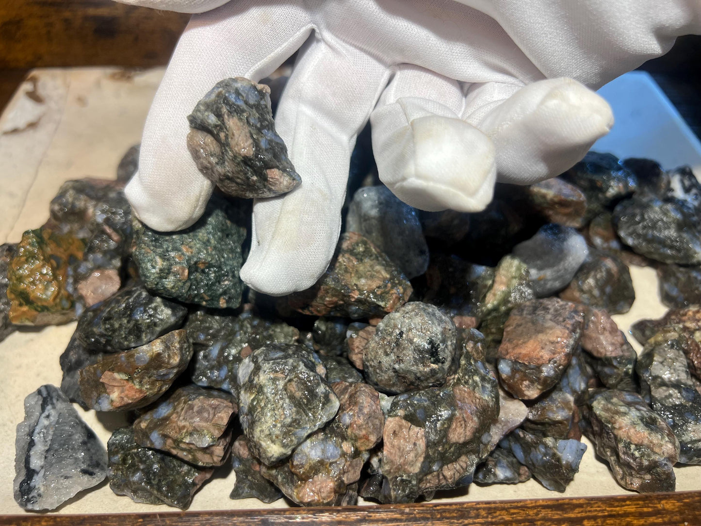 Raw Que Sera Stone (Llianite Galaxy Rhyolite) - Anxiety Relief & Home Decor