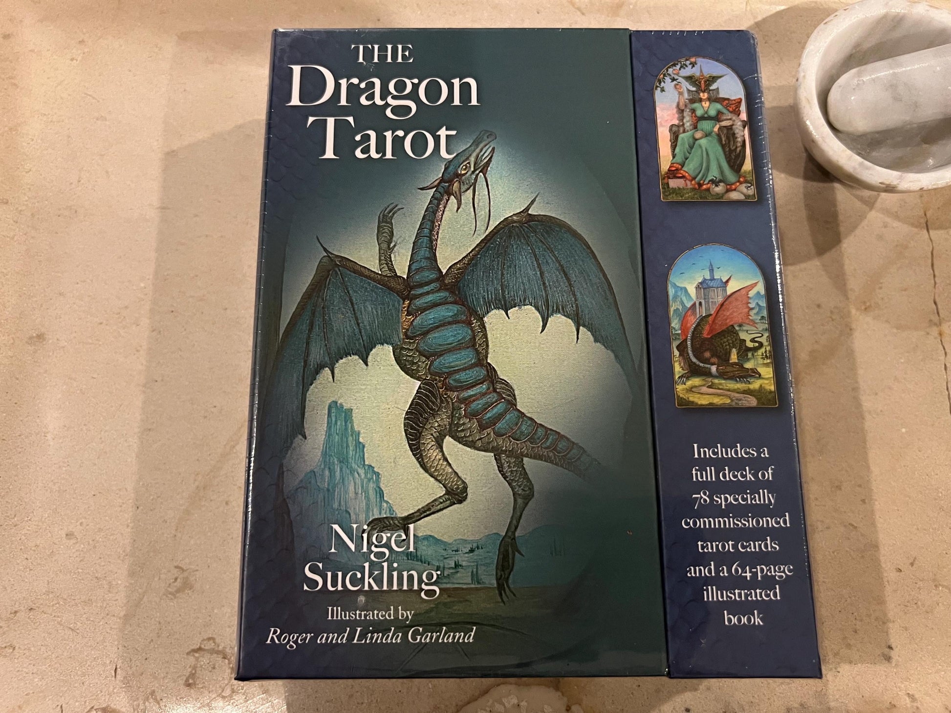 The Dragon Tarot Nigel Suckling Deck and Guidebook Cards Fully Licensed and Original Inclusive Tarot Deck and Guidebook Special Commissioned