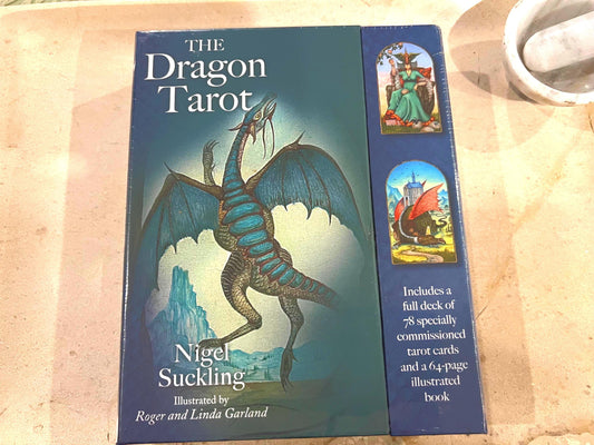 The Dragon Tarot Nigel Suckling Deck and Guidebook Cards Fully Licensed and Original Inclusive Tarot Deck and Guidebook Special Commissioned