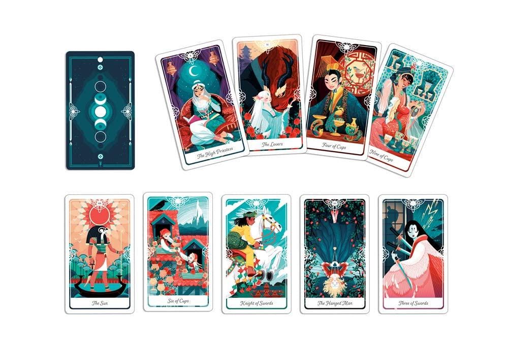 Spirit of the Divine Tarot Authentic Product Fully Licensed Tarot Deck specially commissioned with original artwork by Yoshi Yoshitani Gift