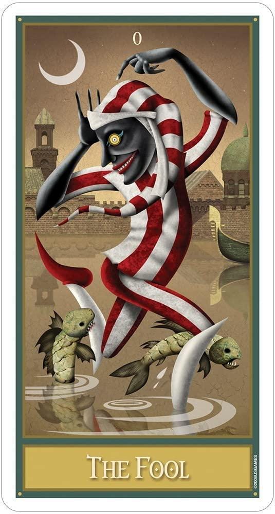 The Deviant Moon Tarot by Patrick Vallenza Fully Licensed and Original Tarot Deck Special Commissioned US Game Systems Inc Gift Fortune