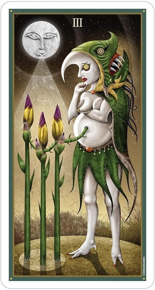 The Deviant Moon Tarot by Patrick Vallenza Fully Licensed and Original Tarot Deck Special Commissioned US Game Systems Inc Gift Fortune