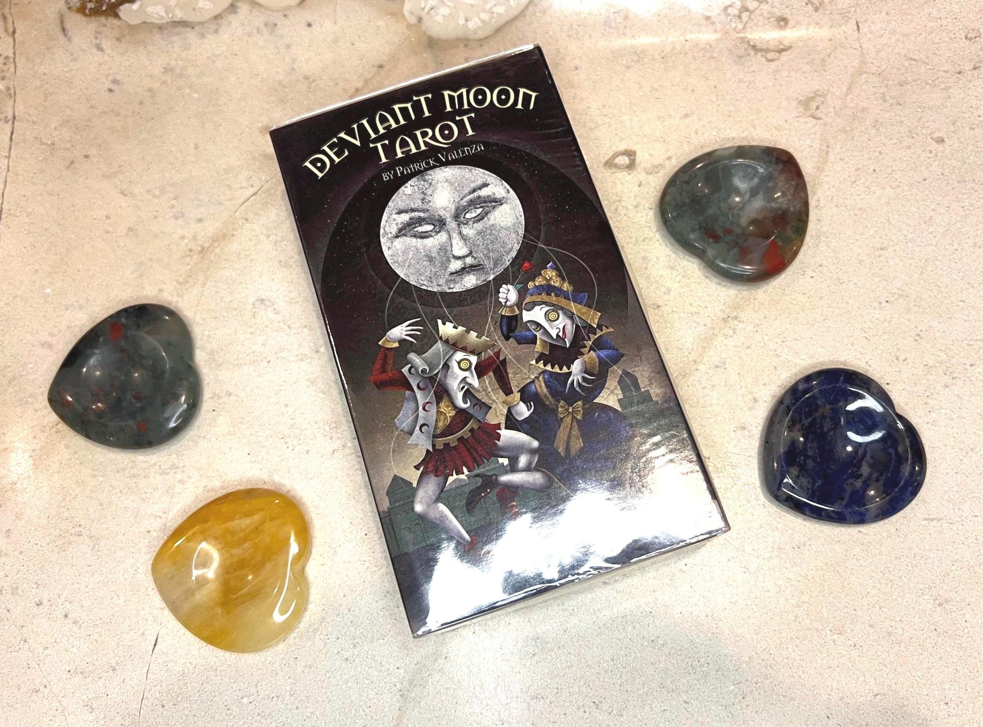 The Deviant Moon Tarot by Patrick Vallenza Fully Licensed and Original Tarot Deck Special Commissioned US Game Systems Inc Gift Fortune