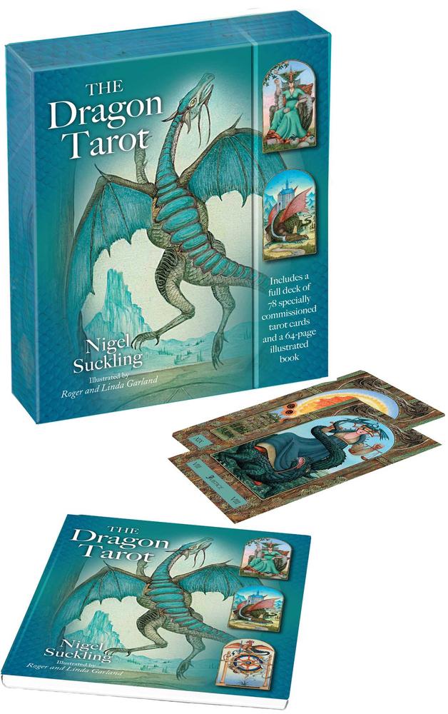 The Dragon Tarot Nigel Suckling Deck and Guidebook Cards Fully Licensed and Original Inclusive Tarot Deck and Guidebook Special Commissioned