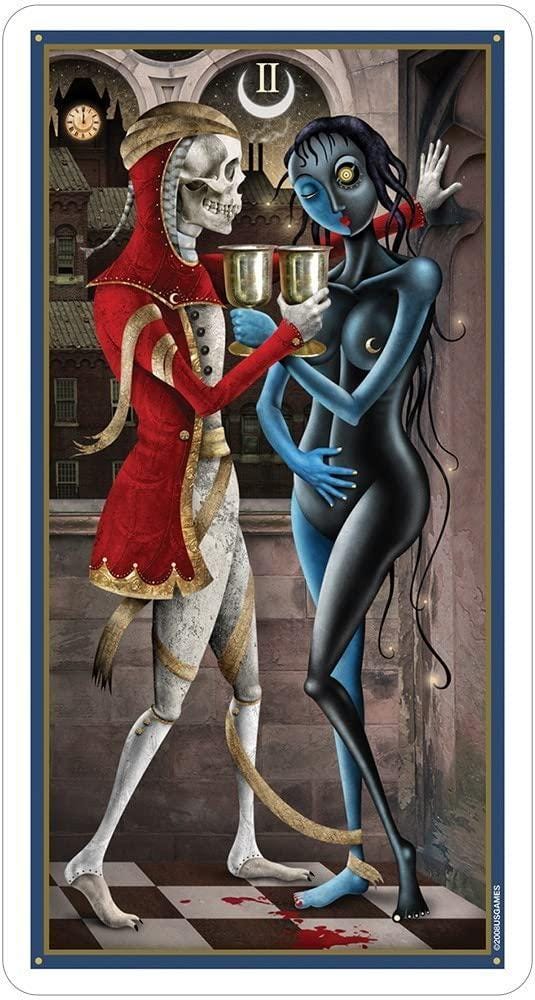 The Deviant Moon Tarot by Patrick Vallenza Fully Licensed and Original Tarot Deck Special Commissioned US Game Systems Inc Gift Fortune