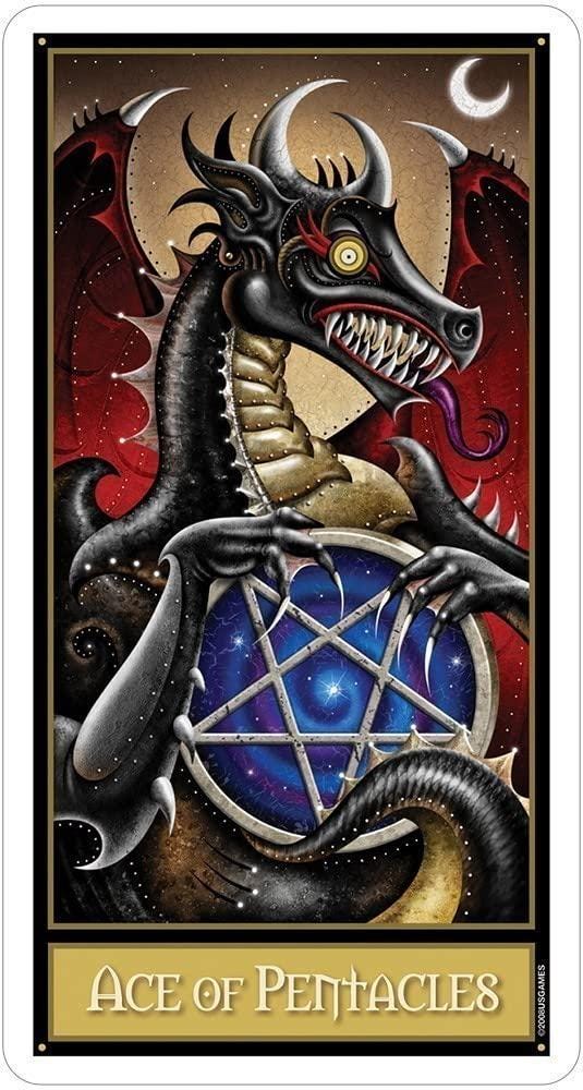 The Deviant Moon Tarot by Patrick Vallenza Fully Licensed and Original Tarot Deck Special Commissioned US Game Systems Inc Gift Fortune