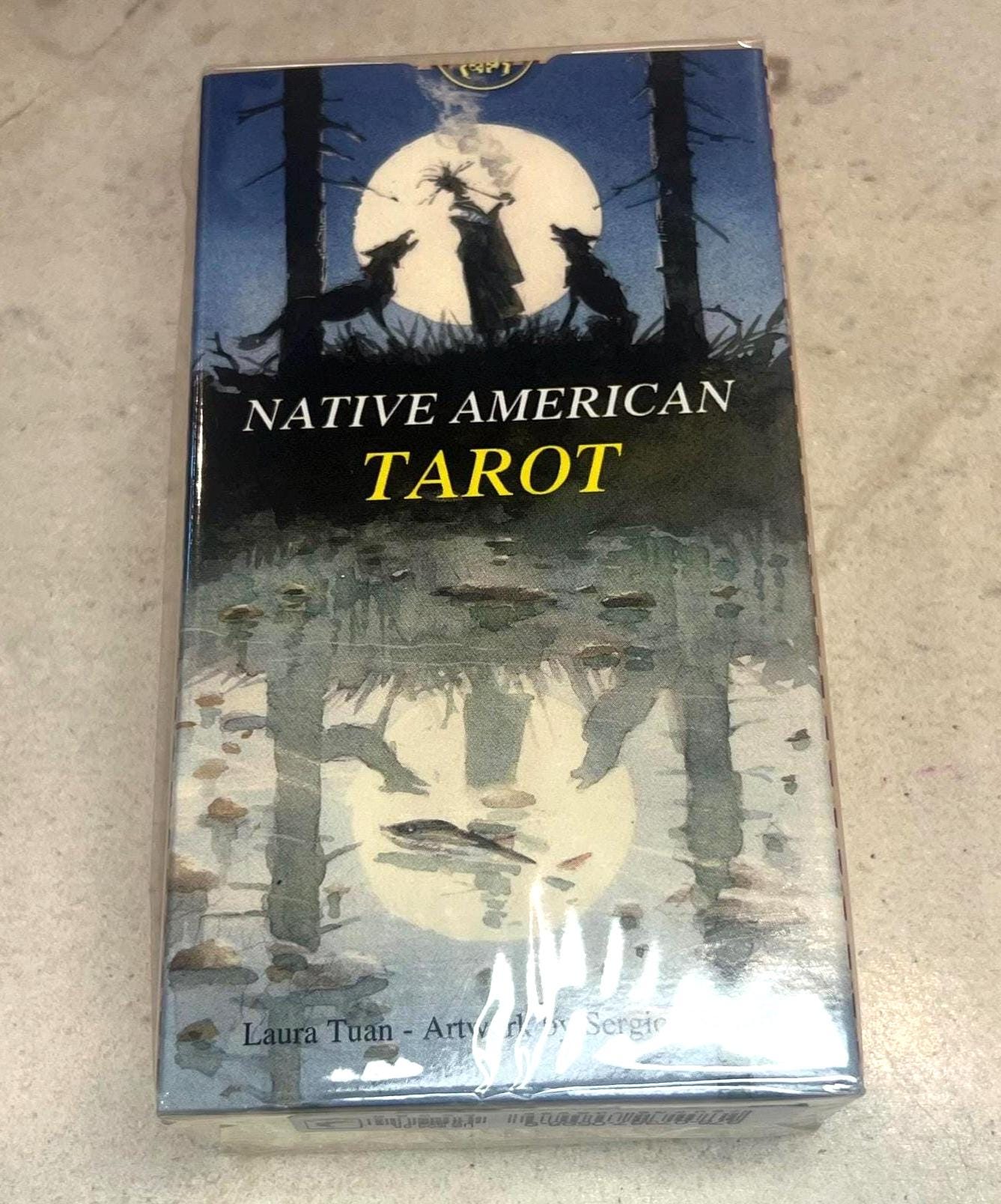 The Native American Tarot Deck by Lo Scarabeo 78 card Original Fully Licensed Birthday Christmas Xmas Gift Home Decor Birthday Card Game
