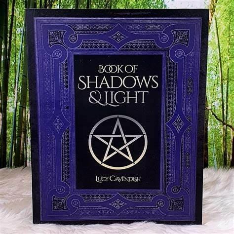 Book of Shadows and Light Journal Creating Magickal Space Midnight Witch Spirituality Study Educational Book Home Decor Birthday Student