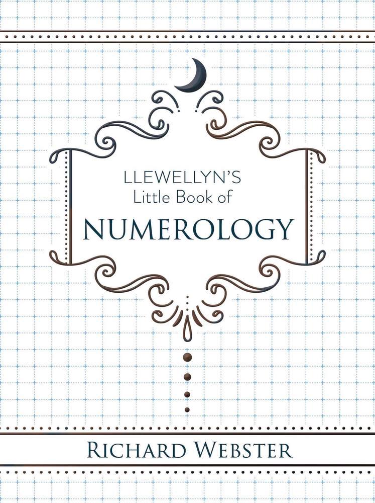 Llewellyn's Little Book of Numerology Richard Webster Creating Magickal Space Midnight Witch Spirituality Study Book Home Decor Healing