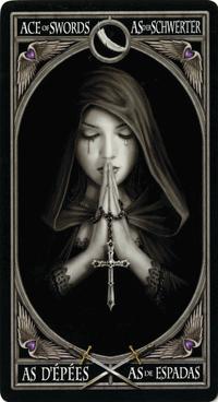 Anne Stokes Gothic Tarot Deck 78 Cards Fully Licensed and Original Inclusive Tarot Deck Guidebook Home Decor Gift