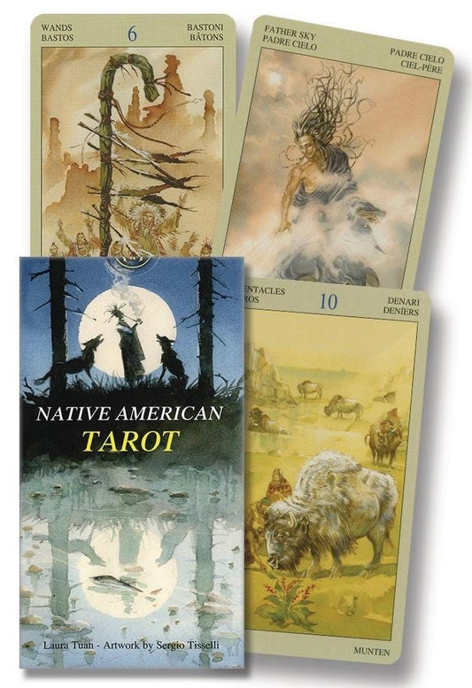 The Native American Tarot Deck by Lo Scarabeo 78 card Original Fully Licensed Birthday Christmas Xmas Gift Home Decor Birthday Card Game