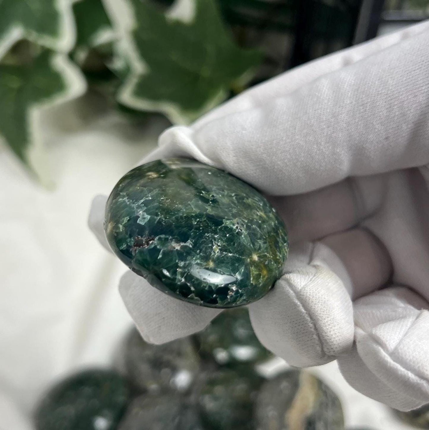 Rhyolite Polished Natural Palm Stone Smooth Polished Carved Crystal Distraction Anxiety Worry Home Decor Birthday Student Christmas Stress