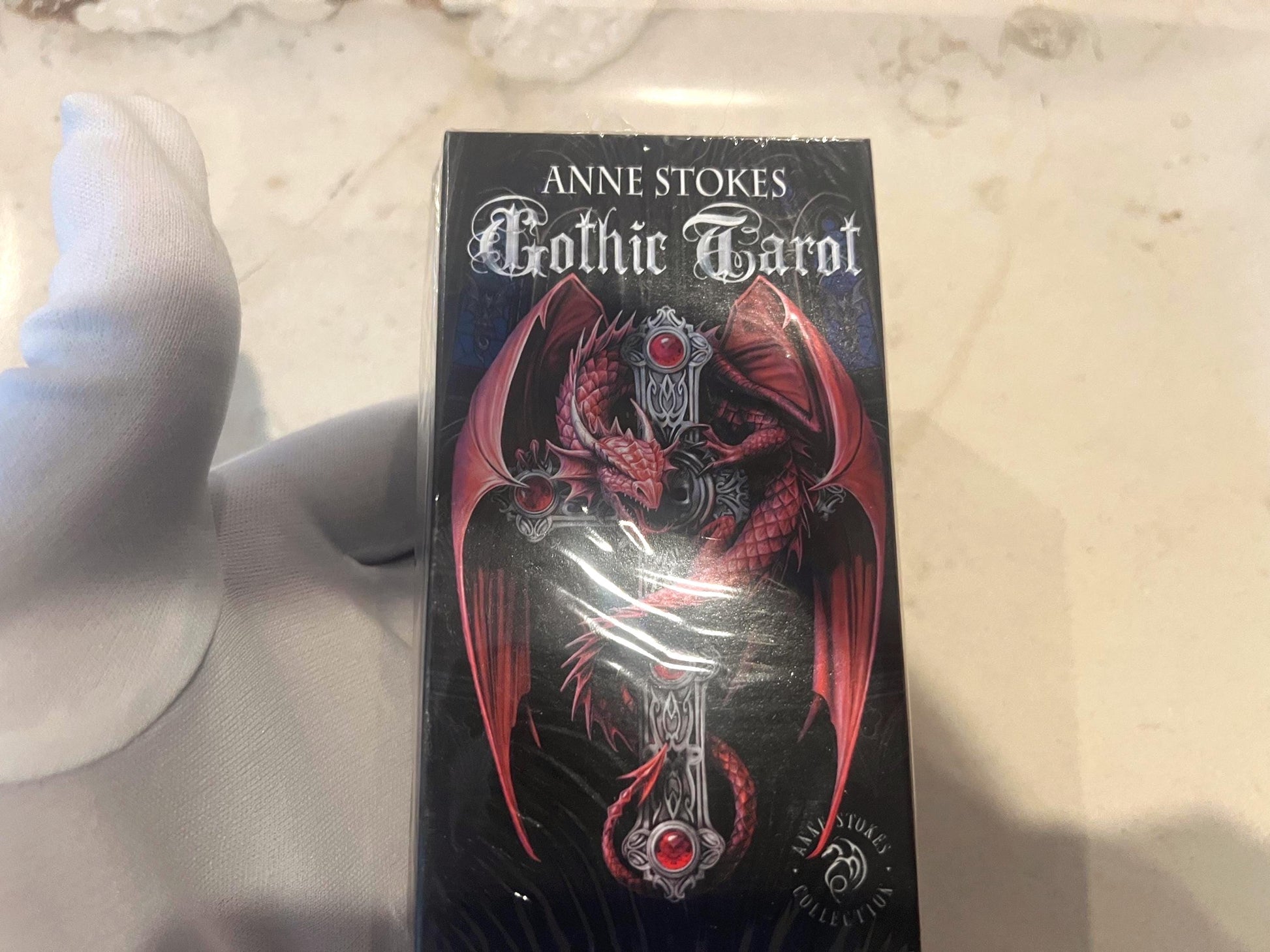Anne Stokes Gothic Tarot Deck Original Fully Licensed Birthday 78 Card Xmas Gift Home Decor Birthday Card Game Gift Meditation Christmas
