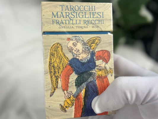 Tarocchi Marsigliesi Fratelli Recchi Torino 1830 Lo Scarabeo Antiqua 78 Cards Fully Licensed Original Inclusive Tarot Guidebook Meditation
