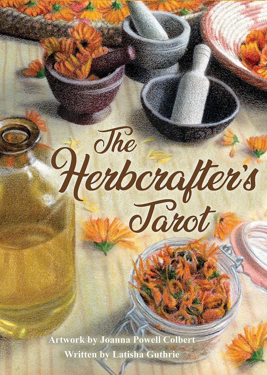 The Herb Crafters Tarot Deck and Guidebook Colbert Guthrie Cards Fully Licensed Original Inclusive Tarot Deck Guidebook Collector Edition