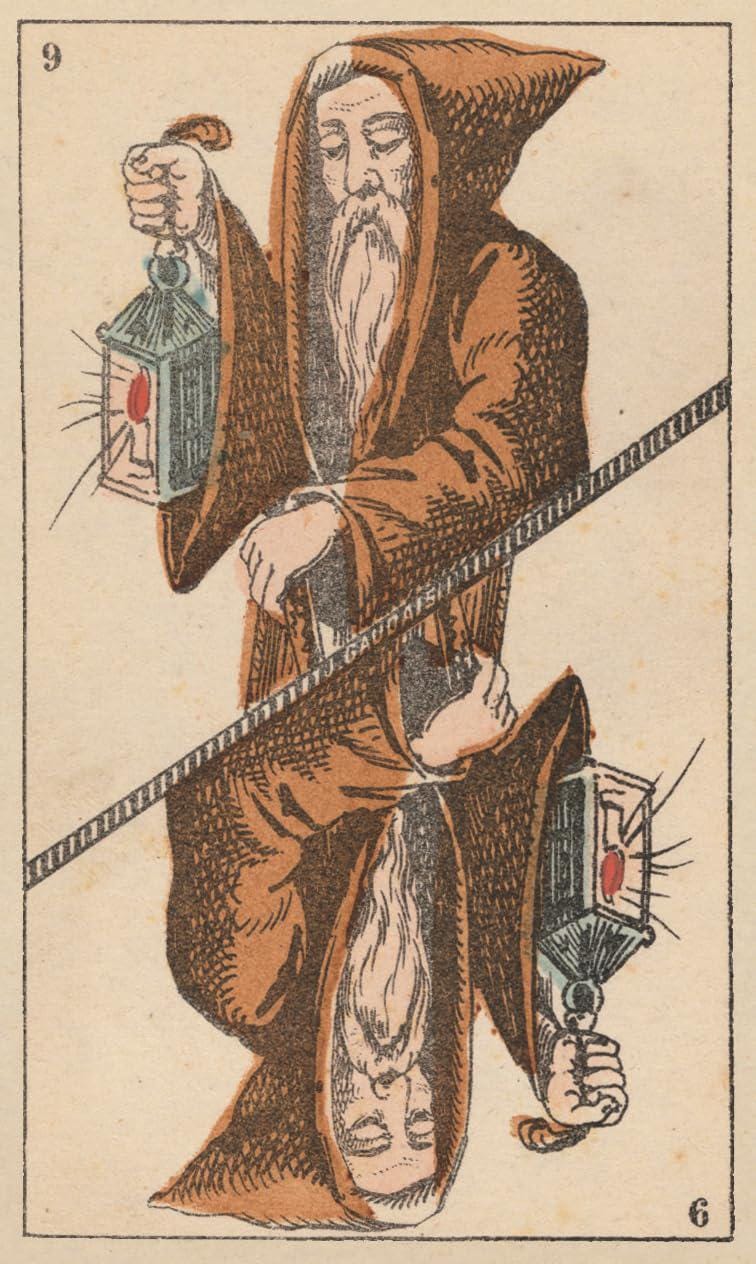 Tarot de Besançon Paris 1870 Gaudais Lo Scarabeo Antiqua 78 Cards Fully Licensed and Original Inclusive Tarot Deck Guidebook Meditation Gift