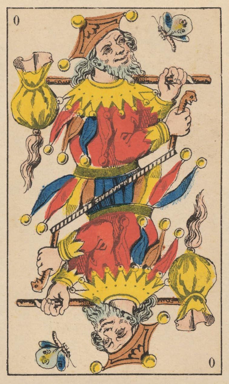 Tarot de Besançon Paris 1870 Gaudais Lo Scarabeo Antiqua 78 Cards Fully Licensed and Original Inclusive Tarot Deck Guidebook Meditation Gift
