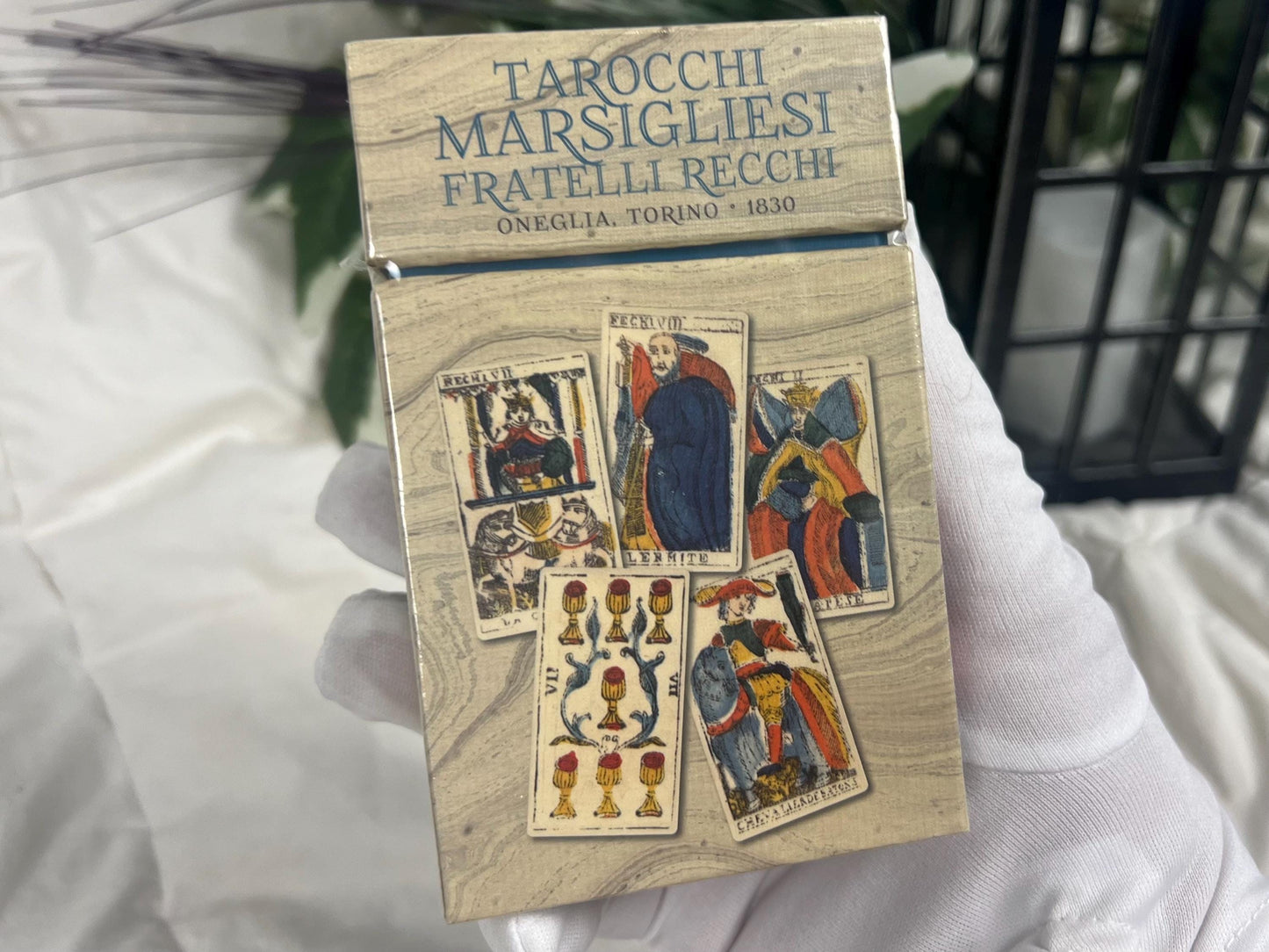 Tarocchi Marsigliesi Fratelli Recchi Torino 1830 Lo Scarabeo Antiqua 78 Cards Fully Licensed Original Inclusive Tarot Guidebook Meditation