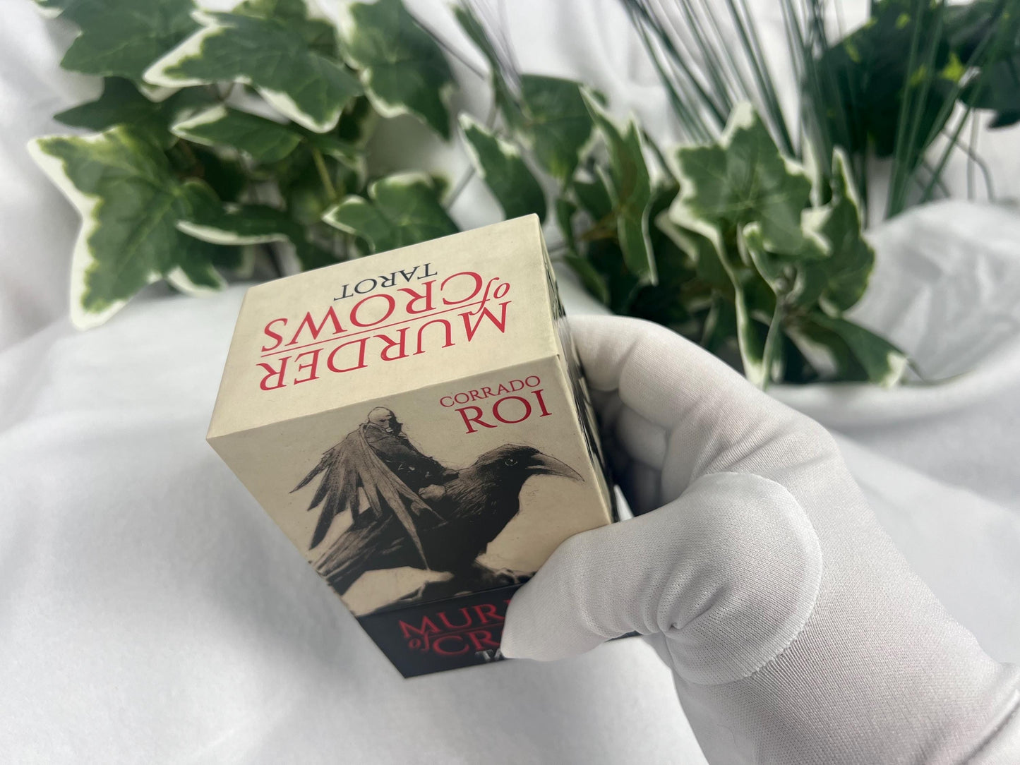 Murder of Crows by Corrado Roi 78 Cards Fully Licensed and Original Inclusive Tarot Deck Guidebook Home Decor Christmas Gift Home Decor