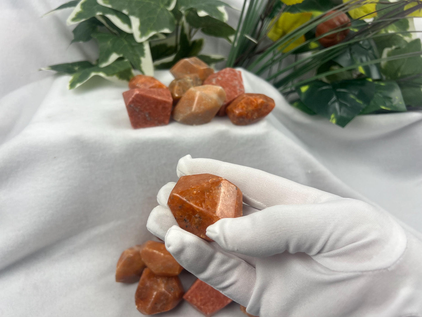Norwegian Sunstone Free Form Stones Arts Home Decor Wholesale Pocket Project Christmas Xmas Home Decor Gift Crafting Worry Polished Gift