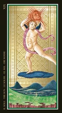 The Gold Visconti 1450 a.d Milan Tarot Deck Fully Licensed Original Inclusive Tarot Deck Guidebook Collector Edition Birthday Gift Student
