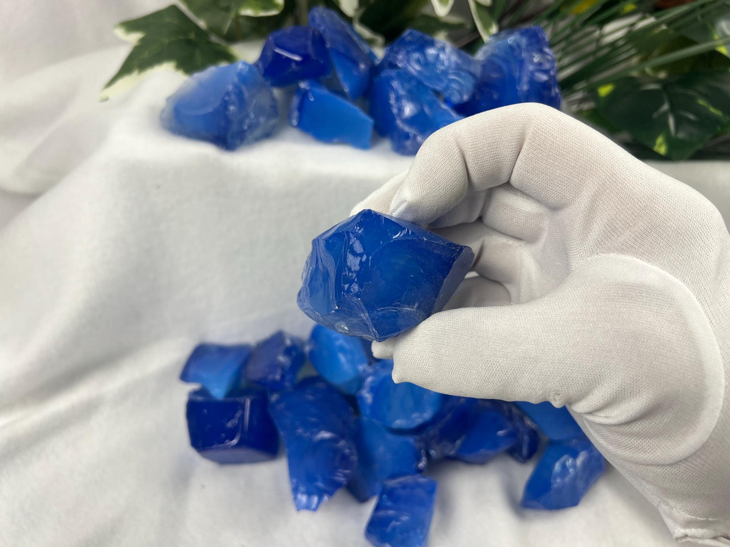 Raw Cut Blue Opalite High Frequency Crystals Untreated Anxiety Home Decor Wholesale minerals School Christmas Xmas Home Decor Craft