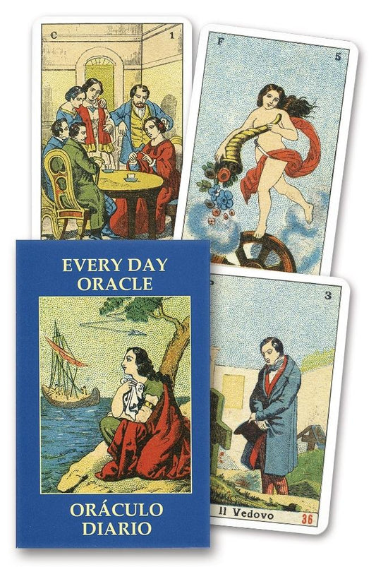 The Italiana Oracle Deck Guidebook 54 Cards Fully Licensed Special Gift Fortune Lo Scarabeo Home Decor Historical Artistic Tarot Historical