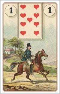 The Lenormand Oracle Card Deck Guidebook 36 Cards Fully Licensed Special Gift Fortune Lo Scarabeo Home Decor Historical Historical Napolean