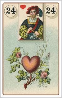 The Lenormand Oracle Card Deck Guidebook 36 Cards Fully Licensed Special Gift Fortune Lo Scarabeo Home Decor Historical Historical Napolean