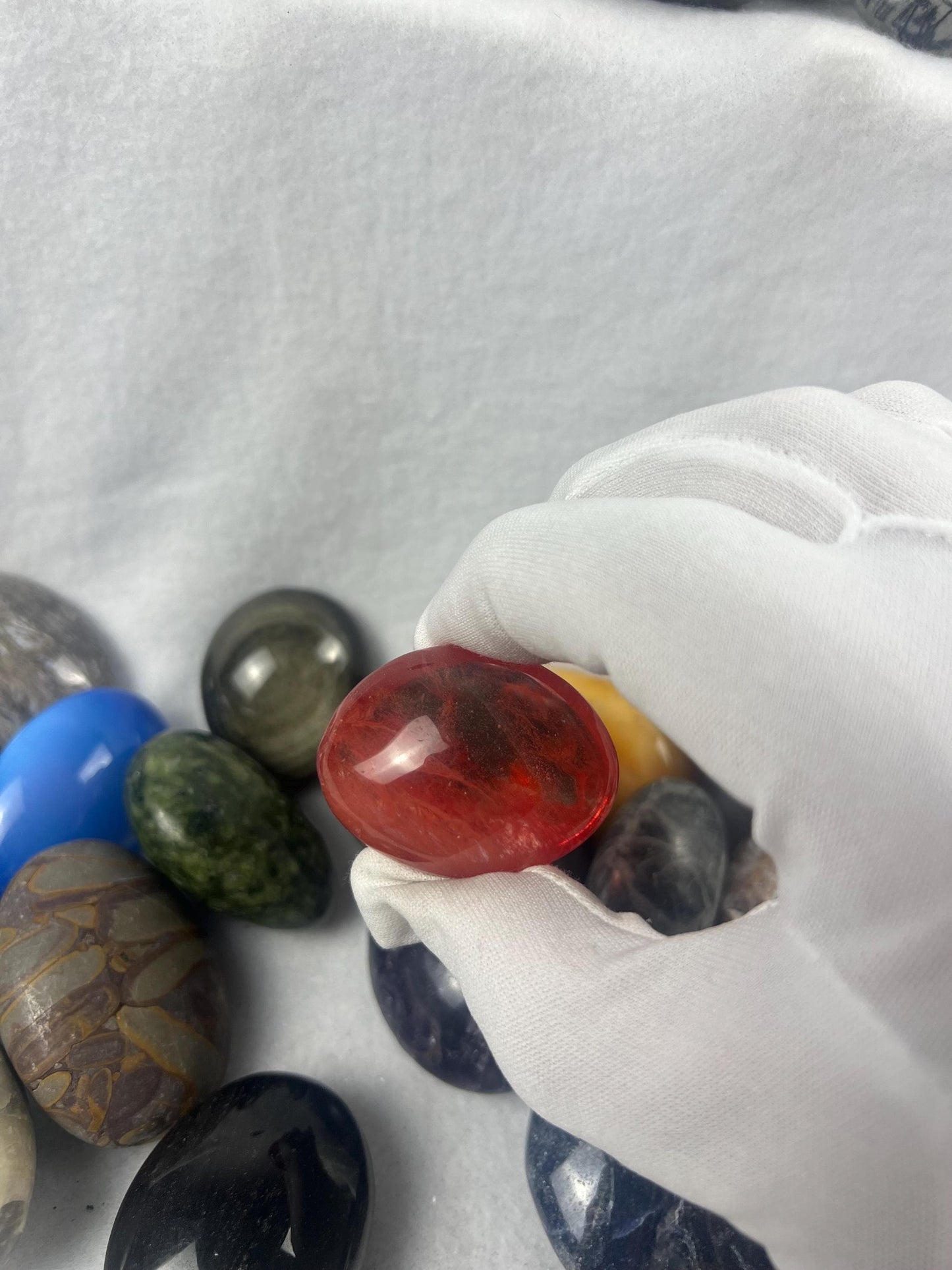 Random or Preferred pick Polished Palm Stone Anxiety Relief Meditation Crystal Home Decor Quartz Agate Jade Worry Pocket Stress Anxiety Gift