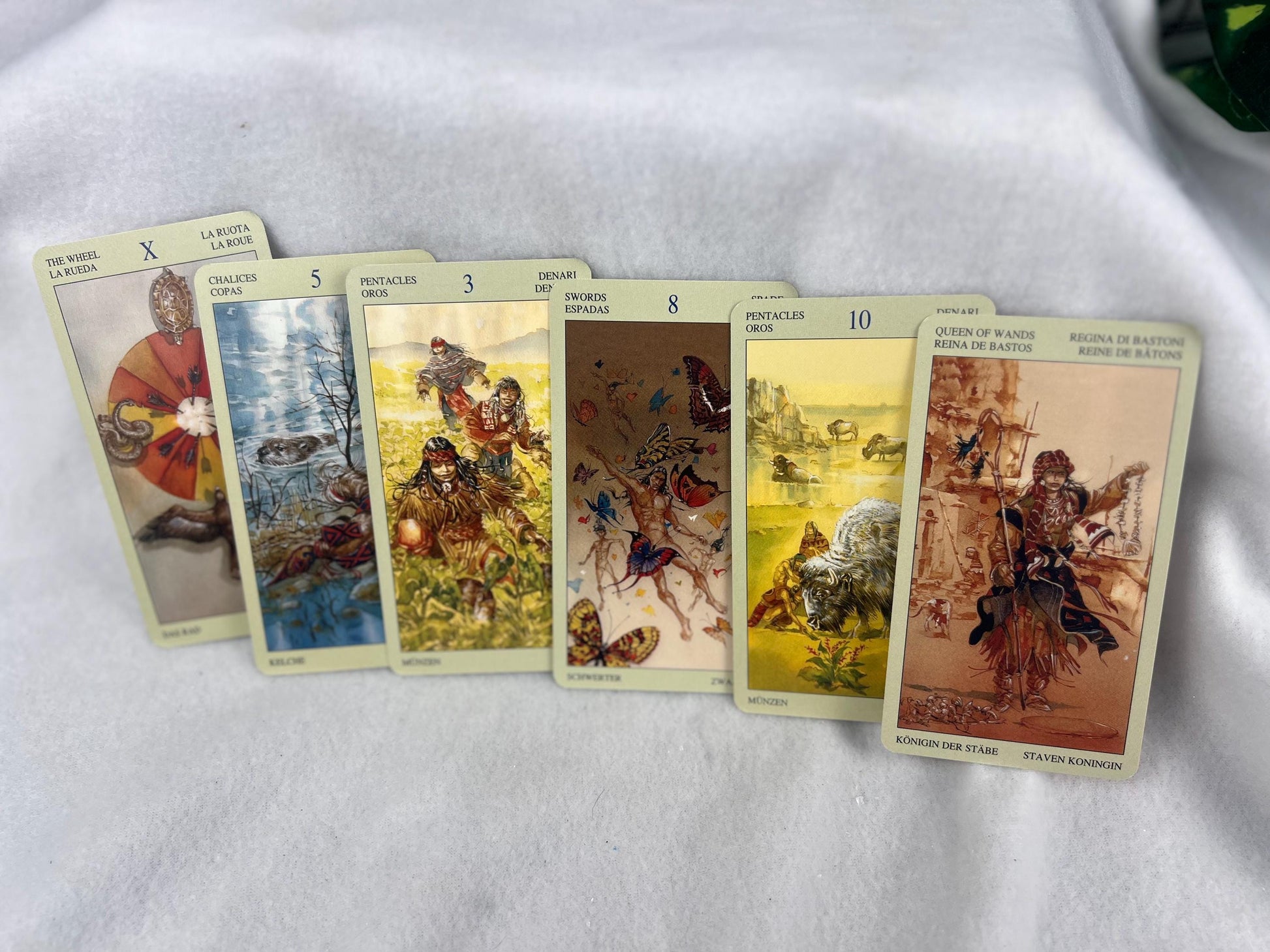 The Native American Tarot Deck by Lo Scarabeo 78 card Original Fully Licensed Birthday Christmas Xmas Gift Home Decor Birthday Card Game