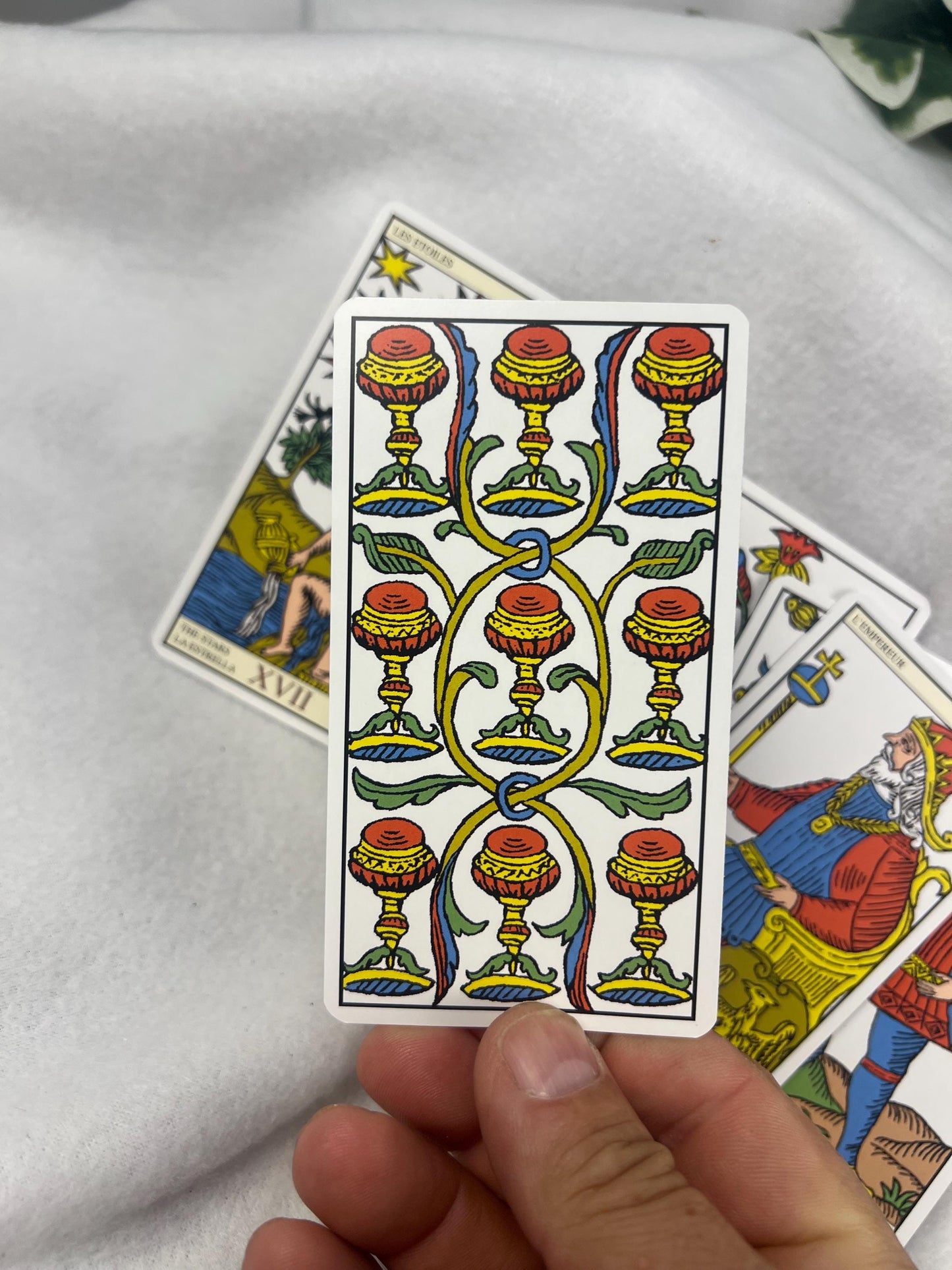 Marseille Tarot Series Tarot Deck Guidebook Cards Fully Licensed and Original and Guidebook Special Gift Game Fortune Lo Scarabeo Home Decor
