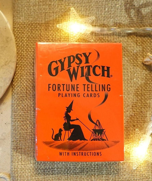 Gypsy Witch Fortune Telling Playing Card with instructions Original Fully Licensed Authentic Tarot Game Gift Home Decor Birthday Distractio